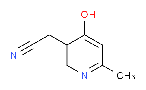 4-Hydroxy-2-methylpyridine-5-acetonitrile