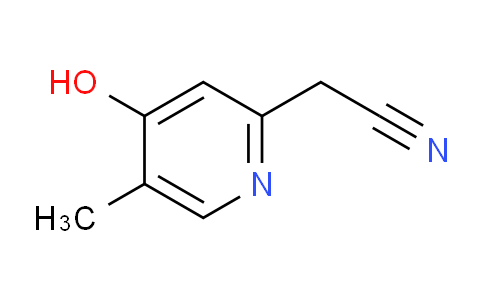 4-Hydroxy-5-methylpyridine-2-acetonitrile