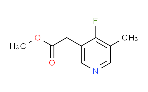AM105527 | 1806429-67-3 | Methyl 4-fluoro-3-methylpyridine-5-acetate