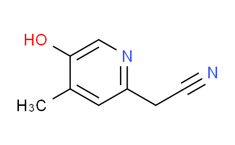 AM105529 | 1806380-50-6 | 5-Hydroxy-4-methylpyridine-2-acetonitrile
