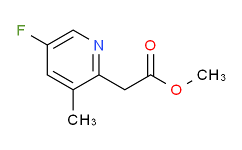 AM105532 | 1806489-10-0 | Methyl 5-fluoro-3-methylpyridine-2-acetate
