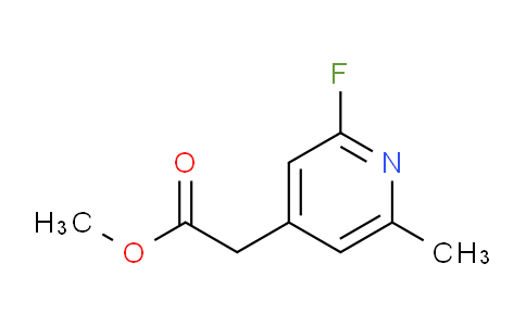 Methyl 2-fluoro-6-methylpyridine-4-acetate