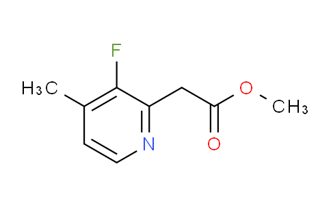 Methyl 3-fluoro-4-methylpyridine-2-acetate