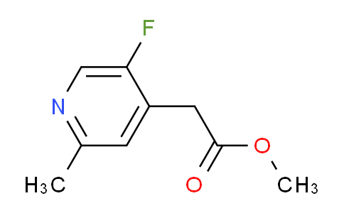 AM105547 | 1805064-88-3 | Methyl 5-fluoro-2-methylpyridine-4-acetate