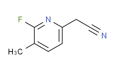AM105552 | 1806368-49-9 | 2-Fluoro-3-methylpyridine-6-acetonitrile