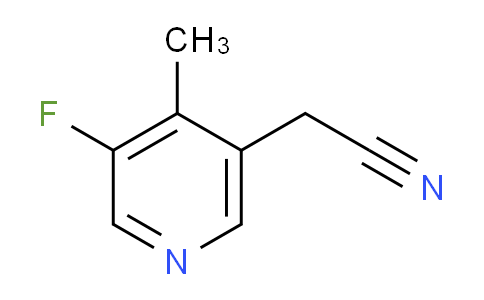 AM105557 | 1805064-94-1 | 3-Fluoro-4-methylpyridine-5-acetonitrile