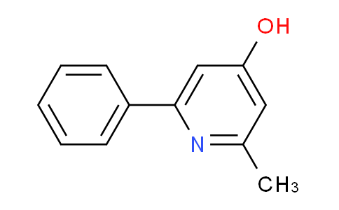 4-Hydroxy-2-methyl-6-phenylpyridine