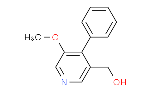 3-Methoxy-4-phenylpyridine-5-methanol