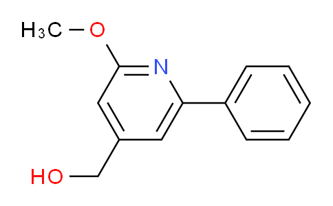 2-Methoxy-6-phenylpyridine-4-methanol