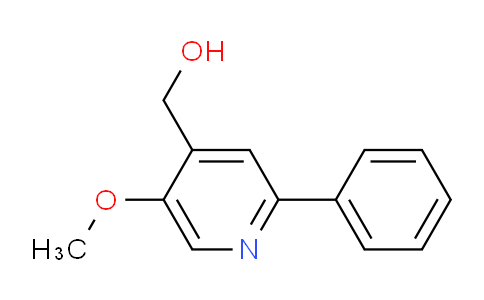 5-Methoxy-2-phenylpyridine-4-methanol