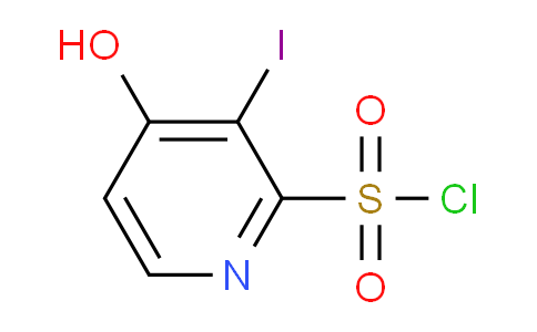 4-Hydroxy-3-iodopyridine-2-sulfonyl chloride