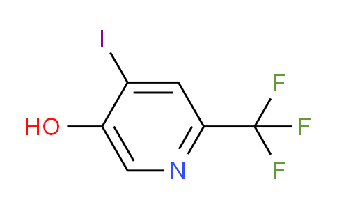 5-Hydroxy-4-iodo-2-(trifluoromethyl)pyridine