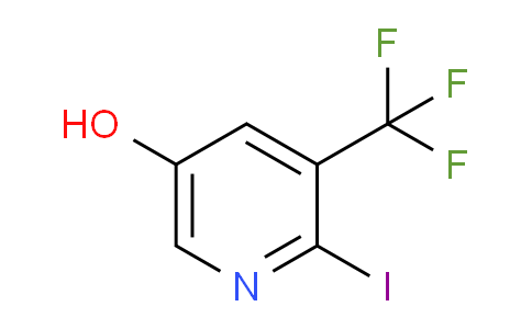 5-Hydroxy-2-iodo-3-(trifluoromethyl)pyridine