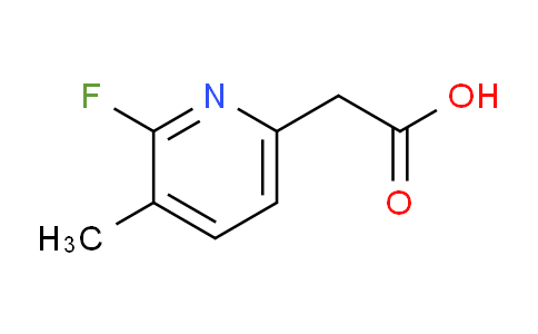 2-Fluoro-3-methylpyridine-6-acetic acid
