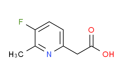 3-Fluoro-2-methylpyridine-6-acetic acid