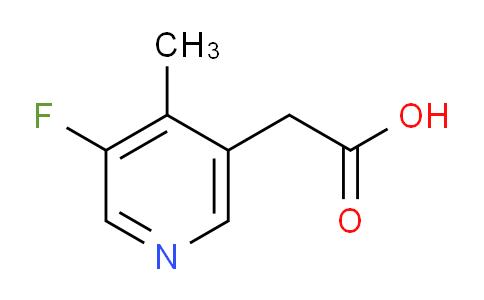 3-Fluoro-4-methylpyridine-5-acetic acid