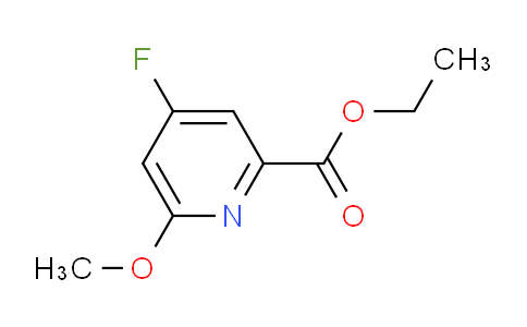 AM105811 | 1806373-28-3 | Ethyl 4-fluoro-6-methoxypicolinate