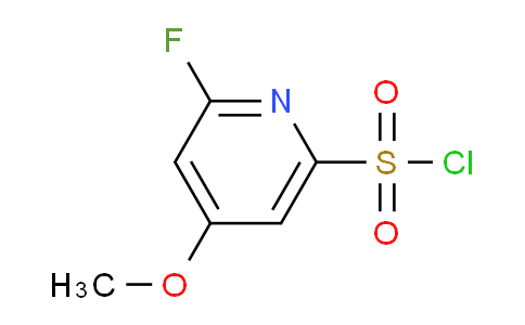 2-Fluoro-4-methoxypyridine-6-sulfonyl chloride