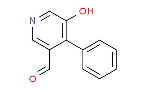 5-Hydroxy-4-phenylnicotinaldehyde