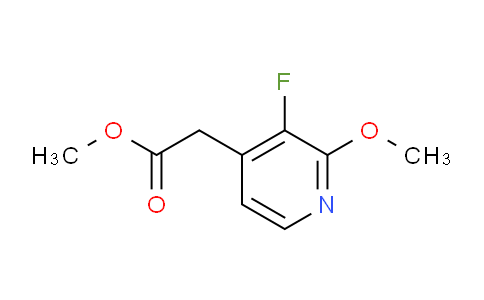 Methyl 3-fluoro-2-methoxypyridine-4-acetate