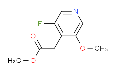 AM105925 | 1806475-17-1 | Methyl 3-fluoro-5-methoxypyridine-4-acetate