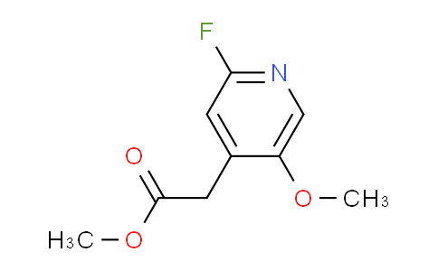 AM105933 | 1804053-37-9 | Methyl 2-fluoro-5-methoxypyridine-4-acetate