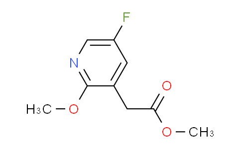 Methyl 5-fluoro-2-methoxypyridine-3-acetate