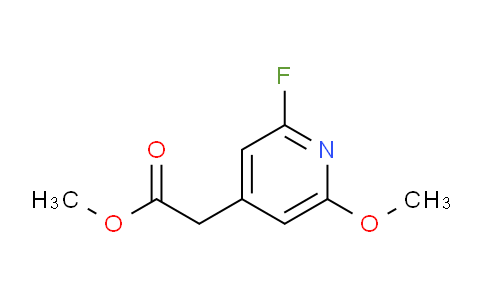 Methyl 2-fluoro-6-methoxypyridine-4-acetate