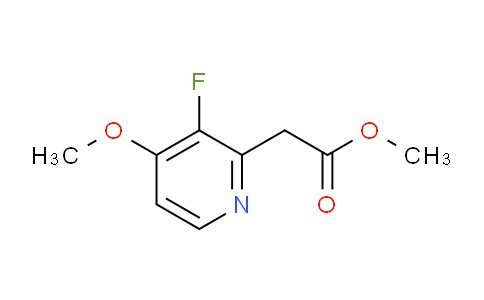 Methyl 3-fluoro-4-methoxypyridine-2-acetate