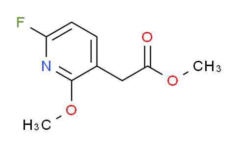 Methyl 6-fluoro-2-methoxypyridine-3-acetate