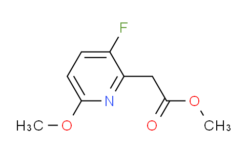 Methyl 3-fluoro-6-methoxypyridine-2-acetate