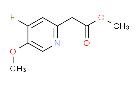 AM105945 | 1806373-10-3 | Methyl 4-fluoro-5-methoxypyridine-2-acetate