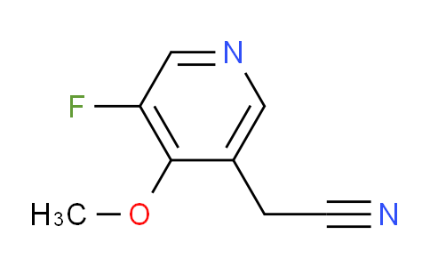 AM105949 | 1806491-62-2 | 3-Fluoro-4-methoxypyridine-5-acetonitrile