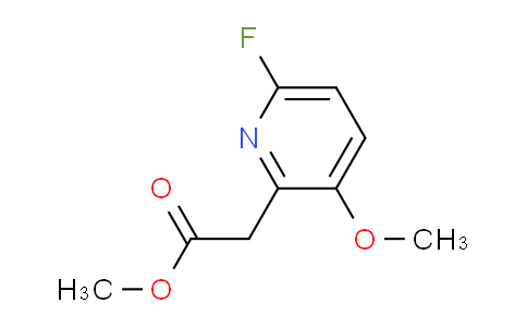 AM105950 | 1807067-14-6 | Methyl 6-fluoro-3-methoxypyridine-2-acetate