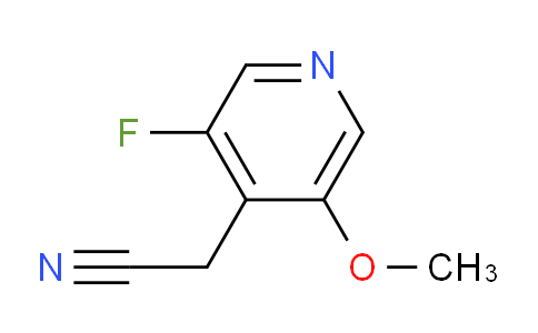 AM105959 | 1803735-88-7 | 3-Fluoro-5-methoxypyridine-4-acetonitrile