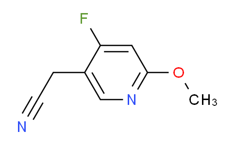 4-Fluoro-2-methoxypyridine-5-acetonitrile