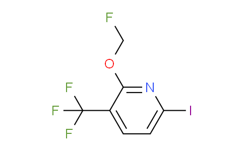 AM105996 | 1805065-34-2 | 2-Fluoromethoxy-6-iodo-3-(trifluoromethyl)pyridine