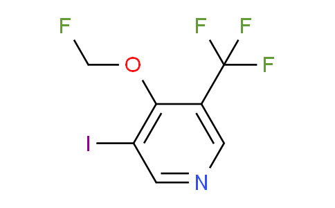 AM106011 | 1806347-54-5 | 4-Fluoromethoxy-3-iodo-5-(trifluoromethyl)pyridine