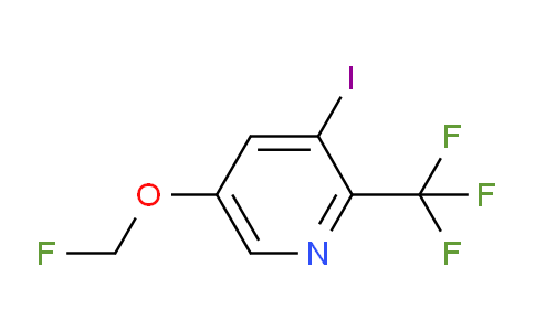 AM106013 | 1804492-47-4 | 5-Fluoromethoxy-3-iodo-2-(trifluoromethyl)pyridine