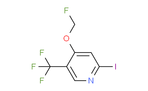 AM106023 | 1804492-40-7 | 4-Fluoromethoxy-2-iodo-5-(trifluoromethyl)pyridine