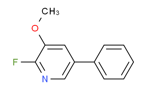AM106025 | 1804492-65-6 | 2-Fluoro-3-methoxy-5-phenylpyridine