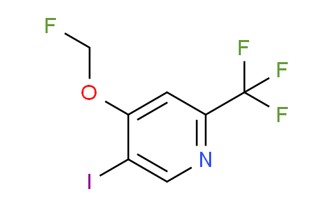 4-Fluoromethoxy-5-iodo-2-(trifluoromethyl)pyridine
