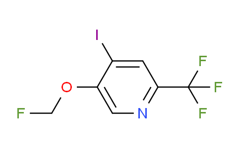 5-Fluoromethoxy-4-iodo-2-(trifluoromethyl)pyridine