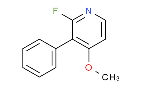 2-Fluoro-4-methoxy-3-phenylpyridine