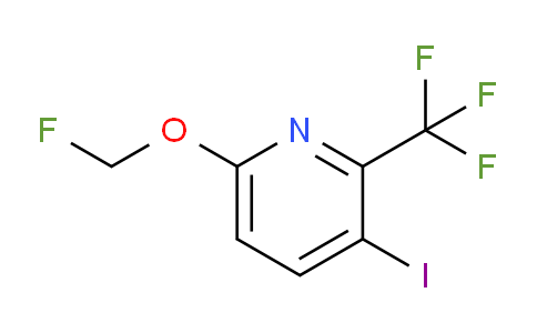6-Fluoromethoxy-3-iodo-2-(trifluoromethyl)pyridine