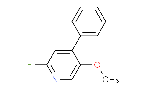 AM106032 | 1801986-16-2 | 2-Fluoro-5-methoxy-4-phenylpyridine