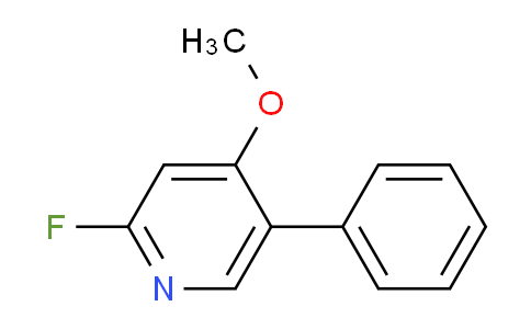 AM106038 | 1803812-64-7 | 2-Fluoro-4-methoxy-5-phenylpyridine