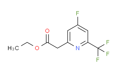 AM106054 | 1806336-15-1 | Ethyl 4-fluoro-2-(trifluoromethyl)pyridine-6-acetate