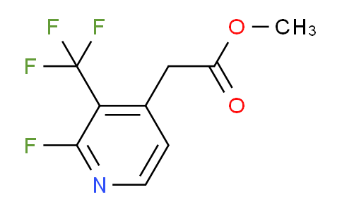 AM106062 | 1806336-21-9 | Methyl 2-fluoro-3-(trifluoromethyl)pyridine-4-acetate