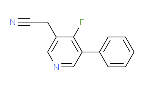AM106076 | 1803793-93-2 | 4-Fluoro-3-phenylpyridine-5-acetonitrile